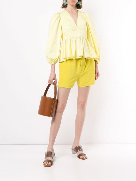 Kalhoty Hermès žluté