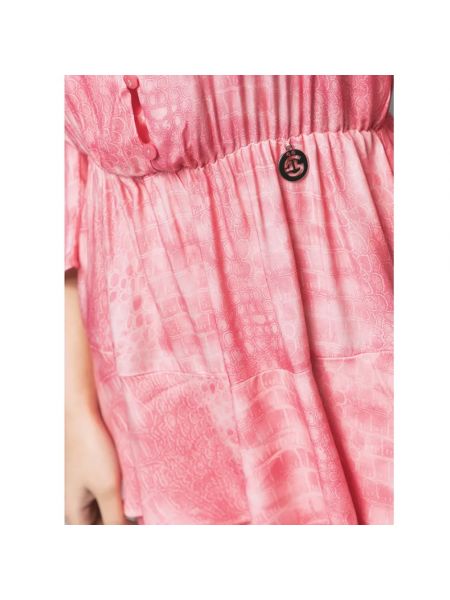 Sukienka mini bez rękawów Gaëlle Paris różowa