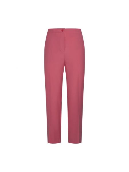 Obcisłe spodnie Semicouture różowe