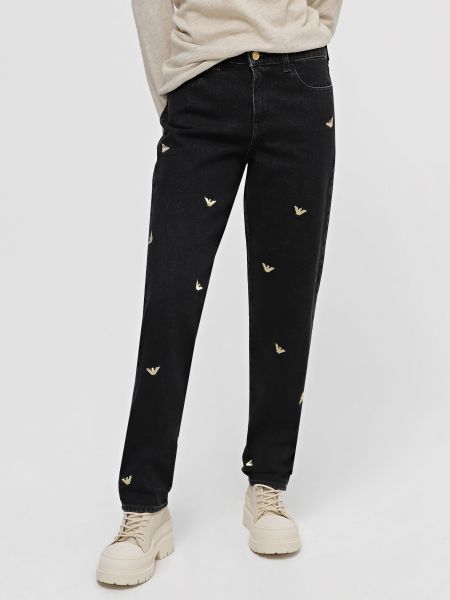 Чорні прямі джинси Emporio Armani