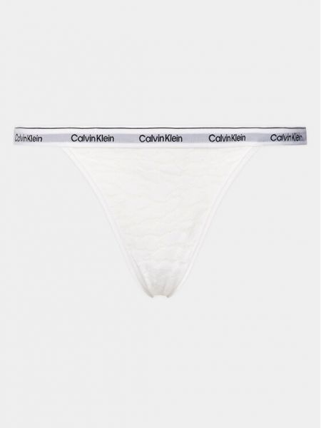 Pantalon culotte Calvin Klein Underwear blanc