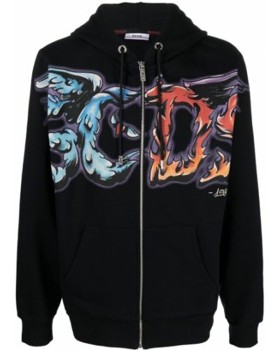 Hoodie mit print Gcds schwarz