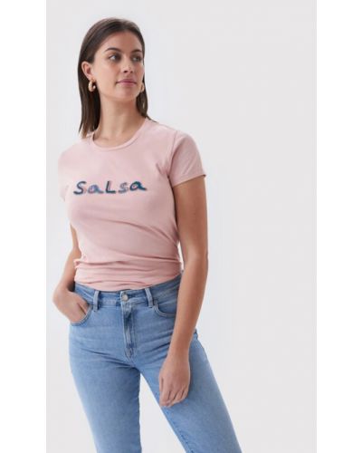 Gyapjú póló Salsa - fehér