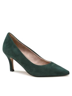 Pantofi Tamaris verde