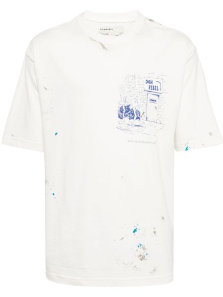 T-shirt mit print Domrebel