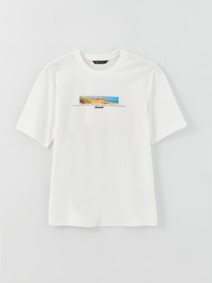 Тениска Lc Waikiki бяло