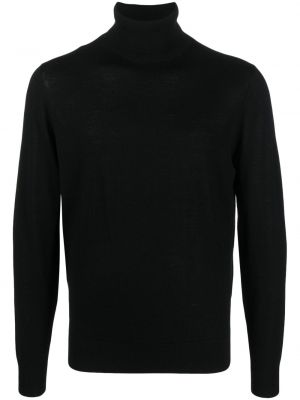 Vilnonis megztinis Fursac juoda