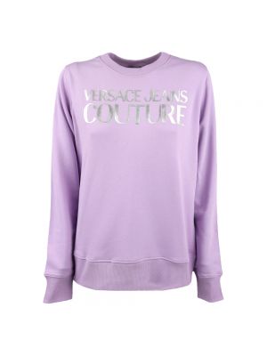 Sweatshirt Versace Jeans Couture lila