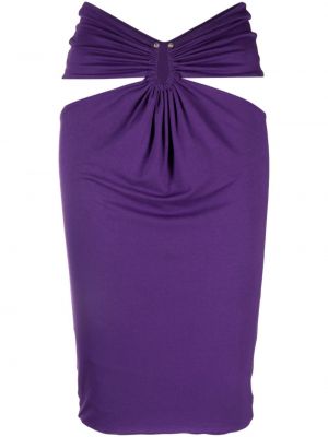 Prigludęs sijonas Concepto violetinė