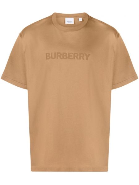 T-shirt Burberry marrone