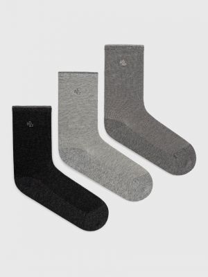 Чорапи Lauren Ralph Lauren сиво