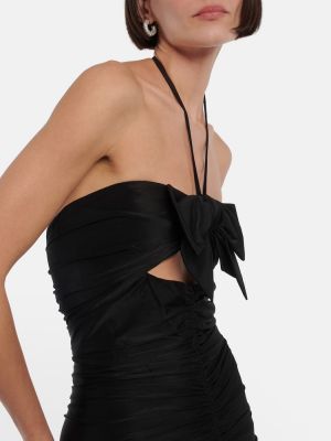 Midi haljina od jersey Alexandre Vauthier crna