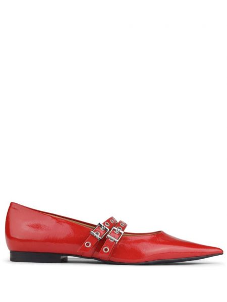 Pantofi Ganni roșu