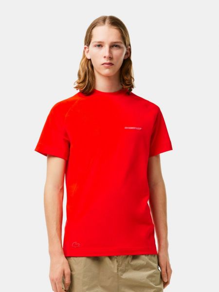 Koszulka Lacoste czerwona