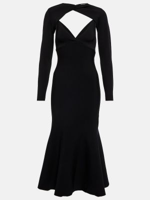 Sukienka midi Roland Mouret czarna