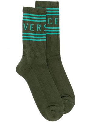Чорапи Versace зелено