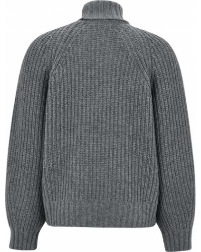 Меланжов пуловер Esmé Studios сиво