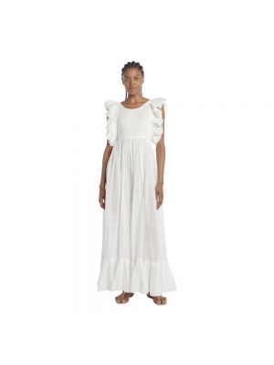 Sukienka długa Laurence Bras biała