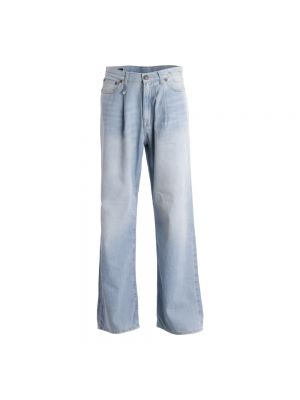 Mom jeans vintage R13, niebieski