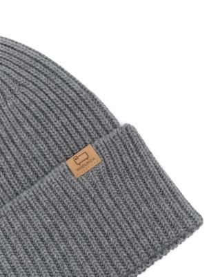 Woll mütze Woolrich grau