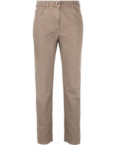 Høy midje stretch jeans Brunello Cucinelli