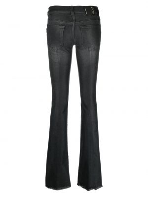 Low waist bootcut jeans ausgestellt Haikure grau