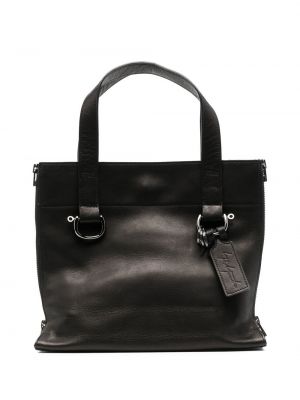 Shopper handtasche mit reißverschluss Discord Yohji Yamamoto schwarz