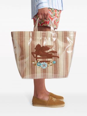 Jacquard shopper handtasche Etro
