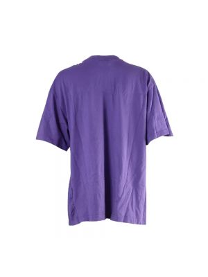 Top de algodón Balenciaga Vintage violeta