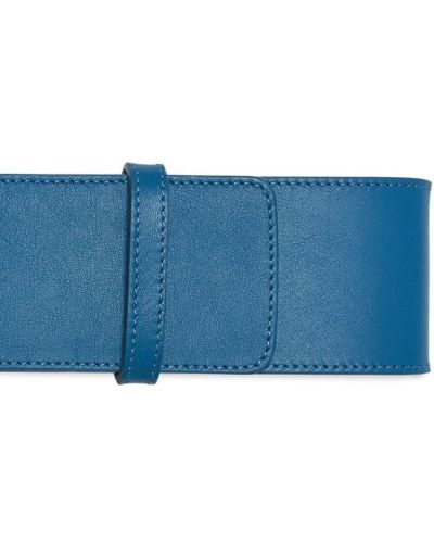 Cinturón con hebilla Carolina Herrera azul