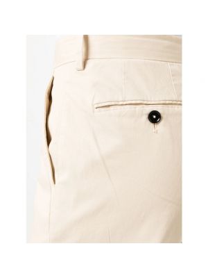 Pantalones chinos ajustados de algodón Ermenegildo Zegna beige