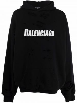 Mustriline pullover distressed Balenciaga