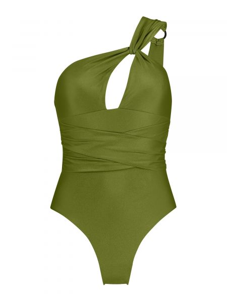 Jednodijelni kupaći kostim Hunkemöller zelena