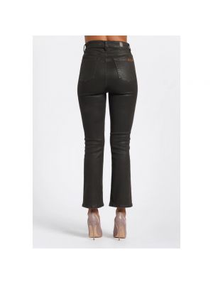 Pantalones rectos 7 For All Mankind negro