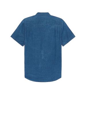 Camicia con bottoni Rails blu
