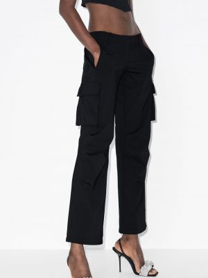 Pantalon cargo avec poches Miaou noir