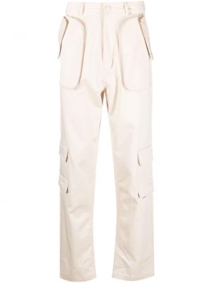 Bavlnené džínsy s rovným strihom Arte biela