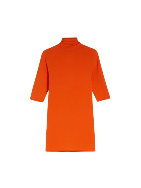 Pomarańczowa koszulka Sportmax