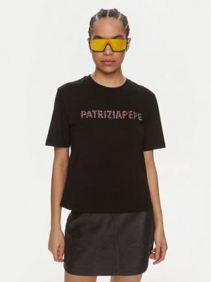 T-shirt Patrizia Pepe nero