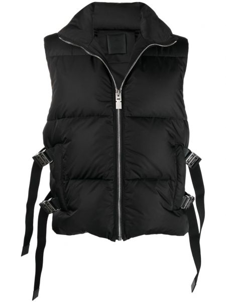 Pernata jakna bez rukava Givenchy crna