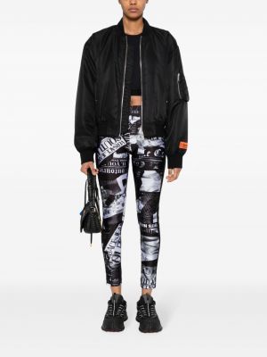 Leggings mit print Versace Jeans Couture
