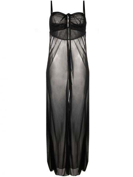 Коктейлна рокля Heron Preston черно