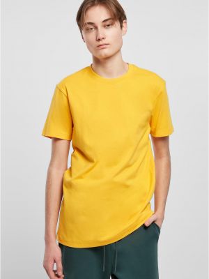 Polo marškinėliai Urban Classics Plus Size geltona