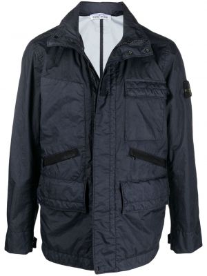 Windjacke Stone Island blau