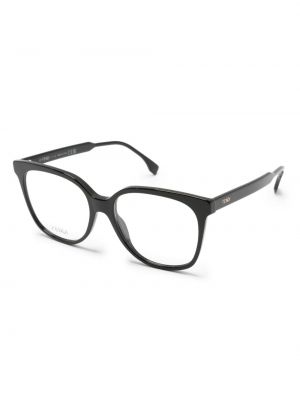 Okulary przeciwsłoneczne z nadrukiem Fendi Eyewear czarne