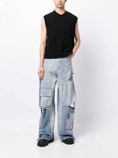 Jeans avec poches Natasha Zinko bleu