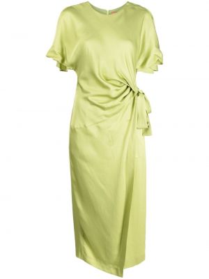 Миди рокля Manning Cartell зелено