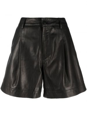 Skinn shorts P.a.r.o.s.h. svart