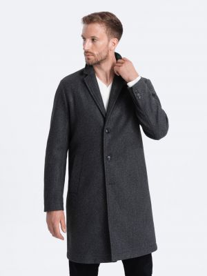 Kabát Ombre šedý
