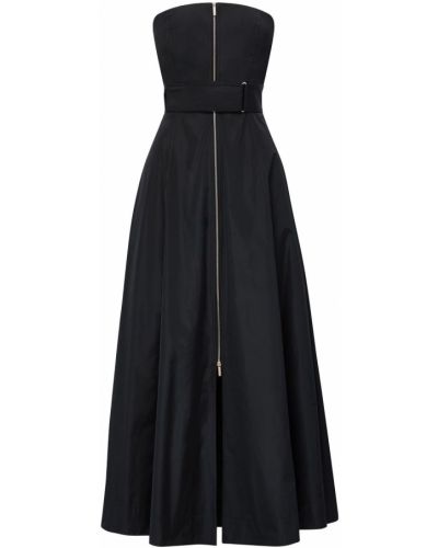 Sukienka midi na zamek Brandon Maxwell czarna